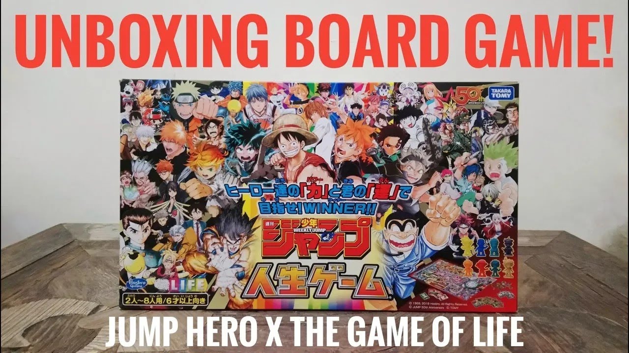 Unboxing Board Game Jump Hero X Life Youtube