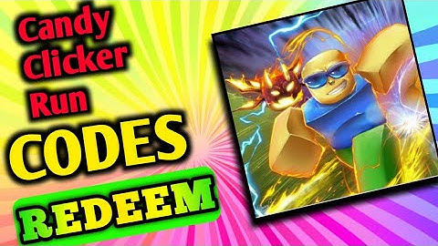 All Secret candy clicker run    Codes 2022 | Codes for candy clicker run    2022 - Roblox Code