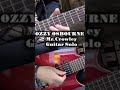 OZZY OSBOURNE－Mr．Crowley ギターソロ＃弾いてみた　＃shorts ＃guitarcover:w32:h24
