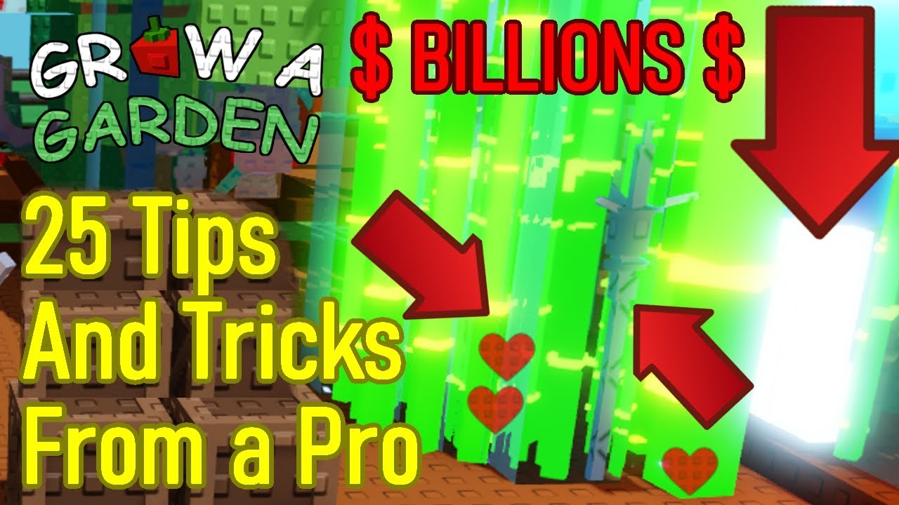 25 Grow a Garden Tips and Tricks From a Pro Player - YouTube