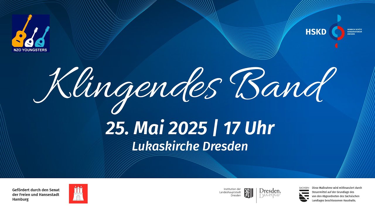 Klingendes Band – Bundinstrumentenorchester aus Dresden und Hamburg im Konzert