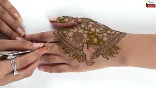 Figure Mehndi Design on Back Hand | Latest Figure Mehndi Design 2021 | Letstute Mehndi screenshot 5