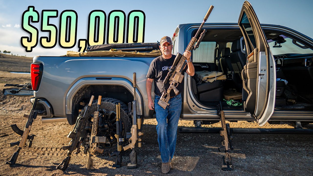 Spend a Day Sighting In $50,000 IN RIFLES With Me