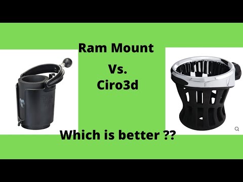 Which drink holder is best for your motorcycle??