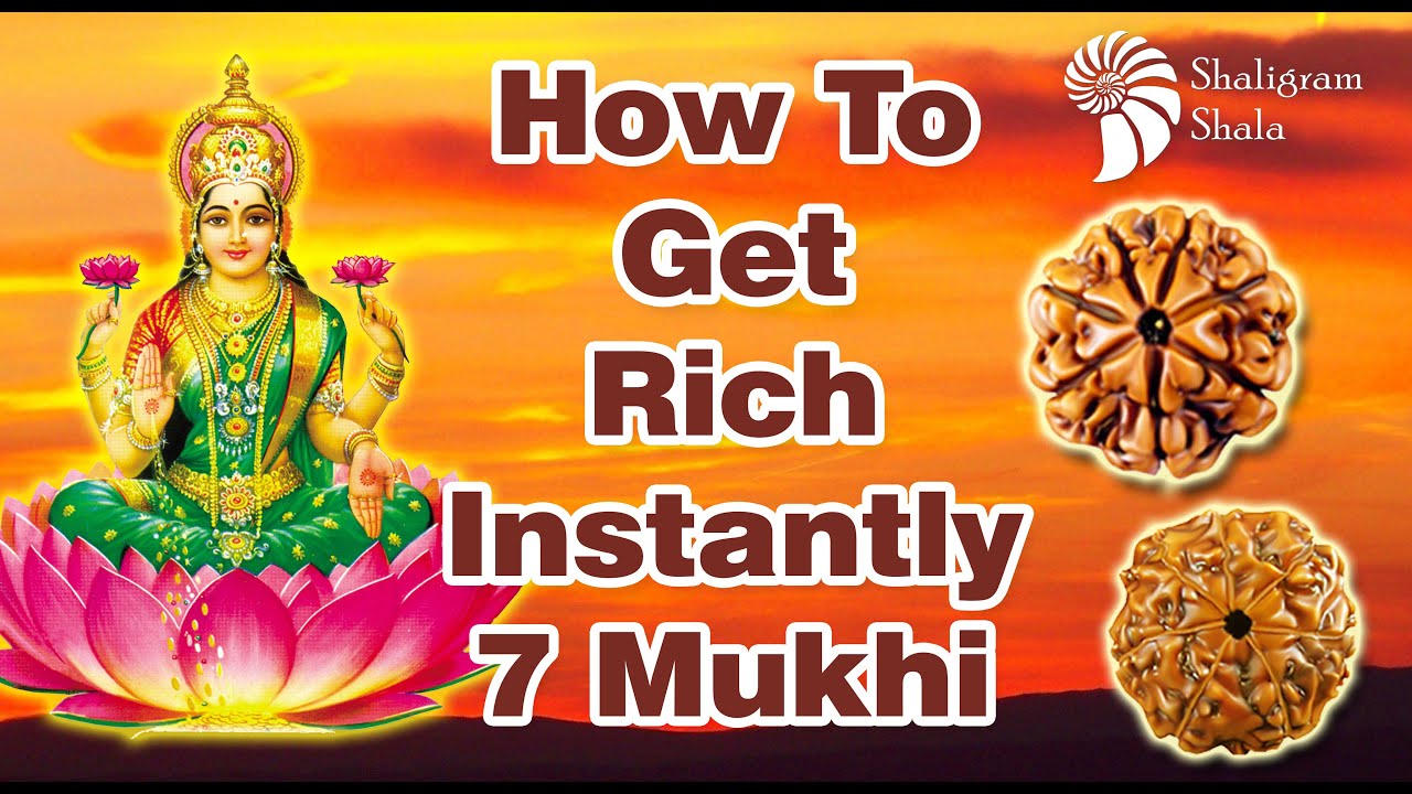 How To Create Wealth || Wear 7 Mukhi Rudraksha