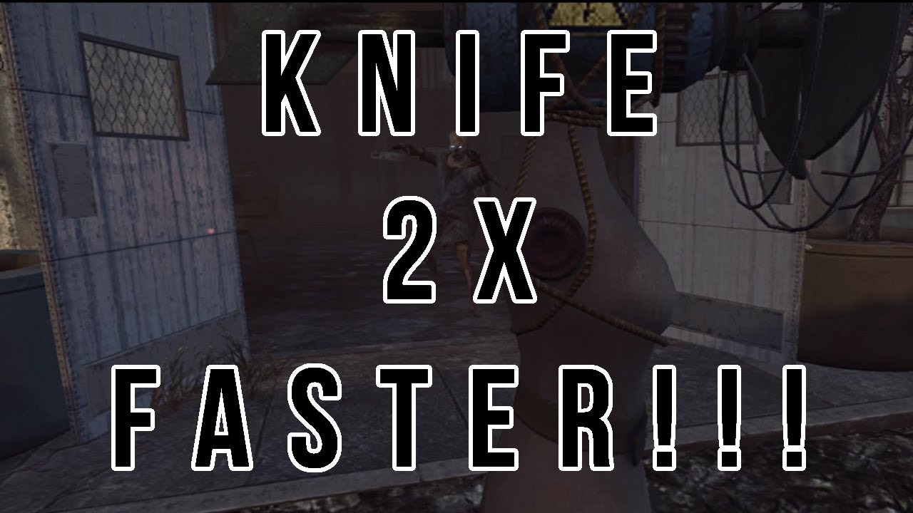 Black Ops 2 Zombies - Knife Faster - YouTube