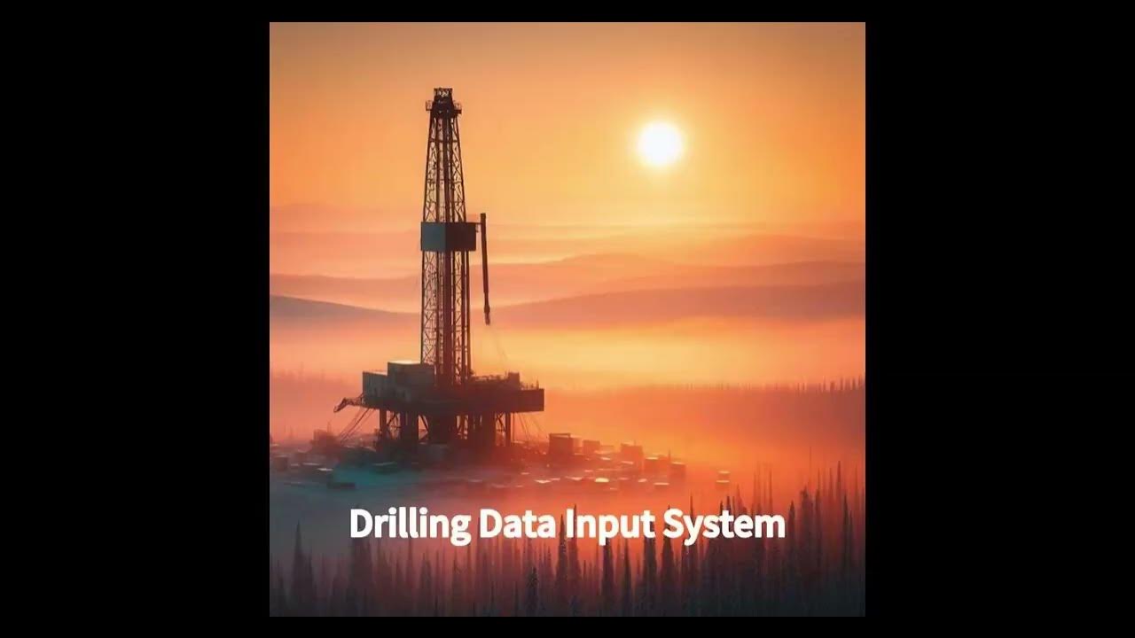Drilling Data Input System - YouTube