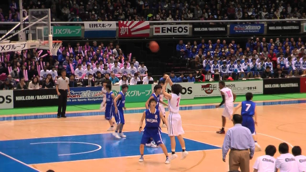 ウインターカップ2014 桜花学園vs昭和学院 3Q1 女子決勝 高校バスケ