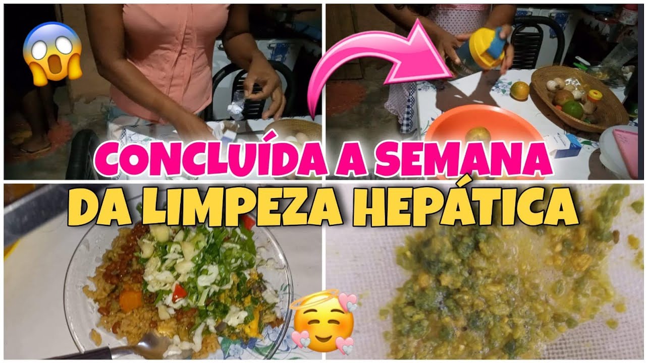 CONCLUÍDA A SEMANA DA LIMPEZA HEPÁTICA 🙏 - YouTube
