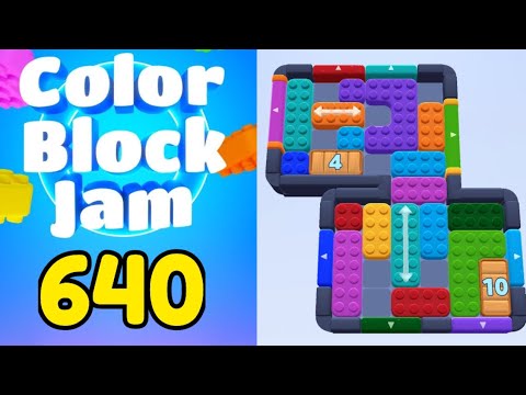 Color Block Jam Level 640 Solution