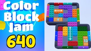 Color Block Jam Level 640 Solution