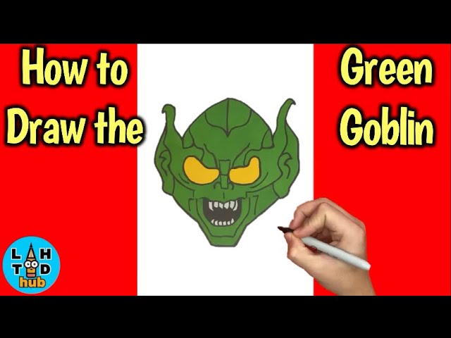 How to Draw the GREEN GOBLIN 