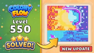 Information Colony Flow! Level 550 Walkthrough 🐜 | ABI GAMES Solution & Gameplay 🧩 (New Update) News