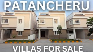 Villas For Sale in Patancheru  ||  Hyderabad  ||  Gated Community villas ll APR VILLAS @9059102066