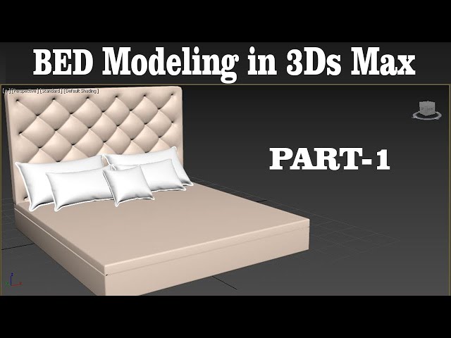 Bed Modeling in 3ds Max, Part-1
