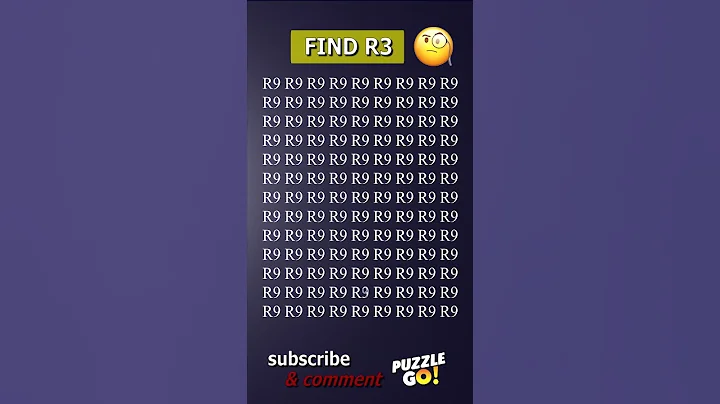 Find R3, where? | Brain Teaser IQ Test #shorts #different #puzzles #opticalillusion