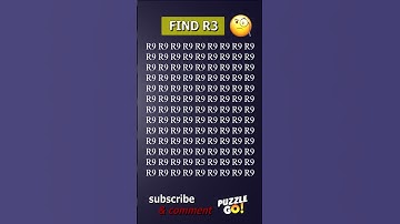 Find R3, where? | Brain Teaser IQ Test #shorts #different #puzzles #opticalillusion