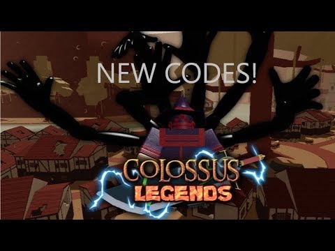 New Codes Roblox Colossus Legends Youtube