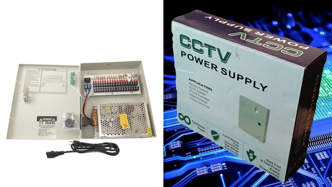cctv power supply 16 channel