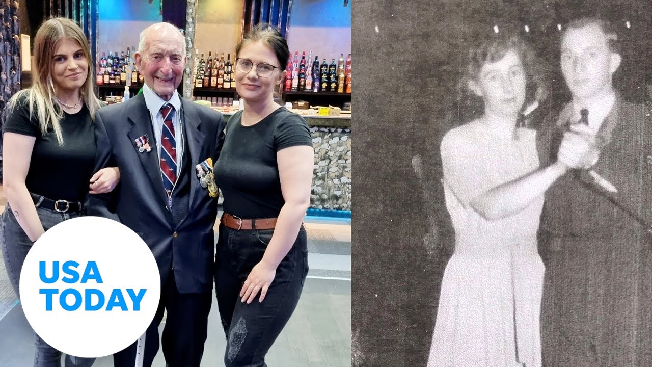 Veteran takes a spin on the same dance floor he met his late wife on | USA TODAY