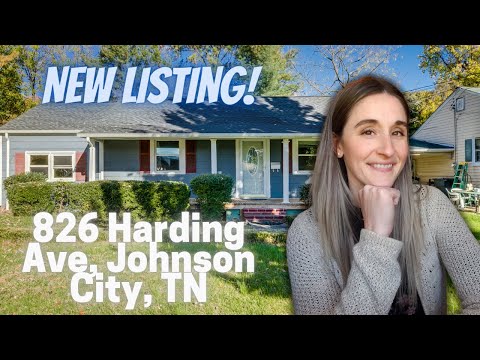 826 Harding Ave, Johnson City, TN home video tour