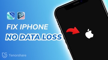 iOS 26/iOS 18 iPhone Stuck on Apple Logo Screen | No Data Loss (2025)