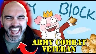 How Does a Potato War Compare to Real War? Army Combat Vet Reacts to Technoblade- Great Potato War