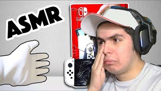 HOW NOT TO UNBOX NINTENDO SWITCH OLED - (reaction)