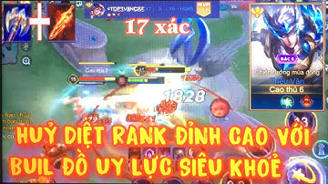 Cách lên đồ Triệu Vân đi rừng khỏe nhất mùa 20 - hủy diệt đấu đỉnh cao | TOP.1 Vân Ca