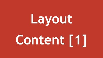 [ Arabic Tutorial Create Template ] #03 - Layout Content Part 1