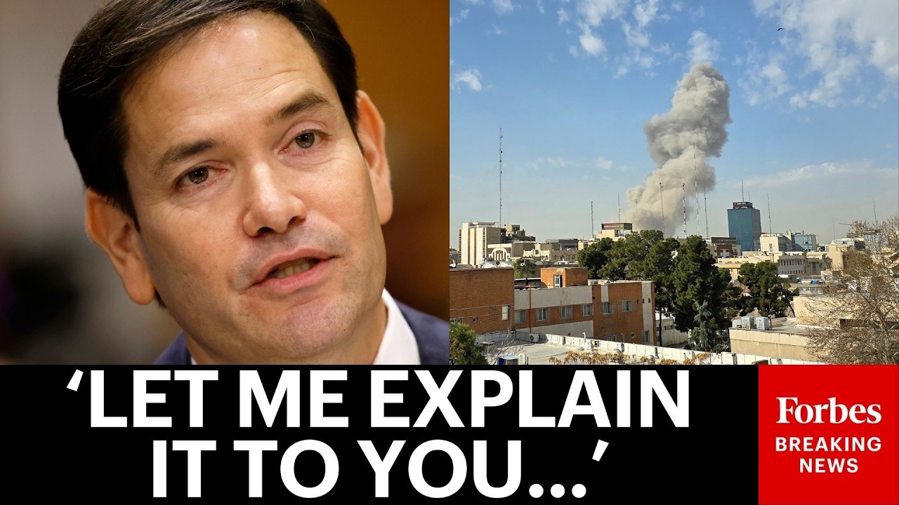BREAKING NEWS: Marco Rubio Speaks To Reporters About The Escalating Conflict With Iran