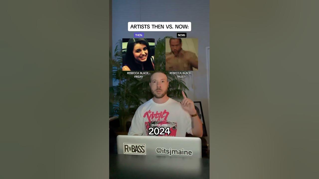 Artists Then Vs. Now: Rebecca Black #shorts