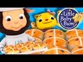 Hot Cross Buns | Nursery Rhymes | by LittleBabyBum! | ABCs and 123s