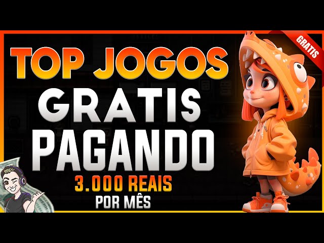 TOP 3 JOGOS GRÁTIS PAGANDO BEM - PRA VOCÊ GANHAR DINHEIRO DE FORMA