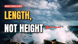 How Do Ships Survive Big Waves Height Isn't the Danger