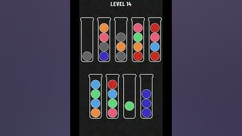 Ball Sort Puzzle level 14