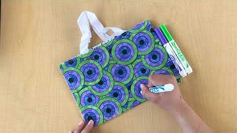 DIY Coloring Tote Bag | Teens & Adults Summer Reading Program 2020