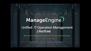 Webinar Manage Engine Unified IT Operation Management (Netflow) screenshot 5