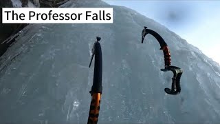 Ice Climbing | The Professor Falls WI4