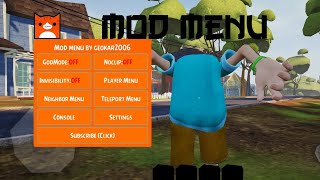 [Hello neighbor] ¦ mod menu ¦ Build 7 ¦ By geokar