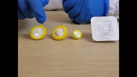 Syringe Filter Introduction/Welch Materials