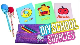3 Easy DIY School Supplies - 5 Minute Crafts - Back to School Crafts