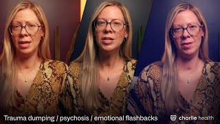 4 Minutes and 11 Seconds of Mental Health Tips: Oversharing, Psychosis & Flashbacks Explained 4 Minutes and 11 Seconds of Mental Health Tips: Oversharing, Psychosis & Flashbacks Explained