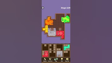 kitten puzzle game logic thinking | brain development game, #cat game.