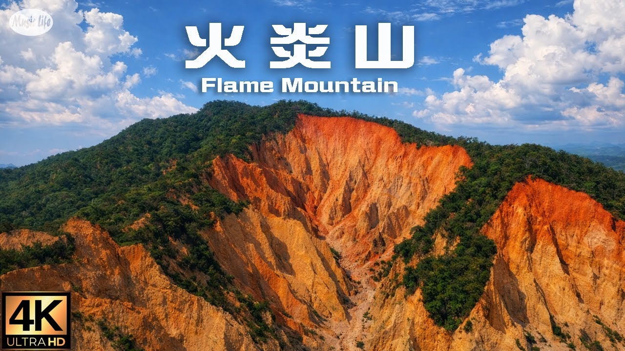 「台灣十大地景」穿越火炎山大峽谷 俯瞰烈焰山脈🔥 你從未見過的壯闊紅岩世界 - YouTube