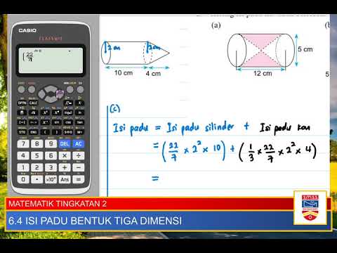 Video: Cara Menentukan Isipadu Badan Geometri