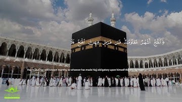 تلاوة رائعة من سورة البقرة: "الْحَجُّ أَشْهُرٌ مَّعْلُومَاتٌ"