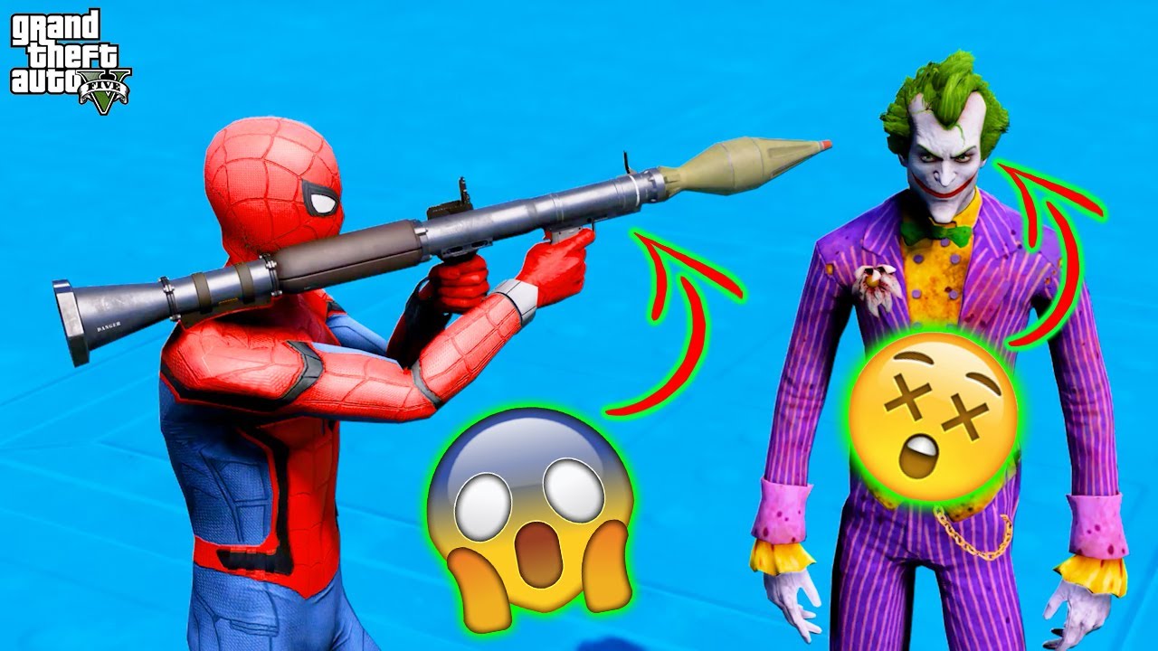 TEAM SPIDER-MAN Nerf War vs BAD GUY TEAM ( ALL Aciton Story GTA 5 ) SEASON 1