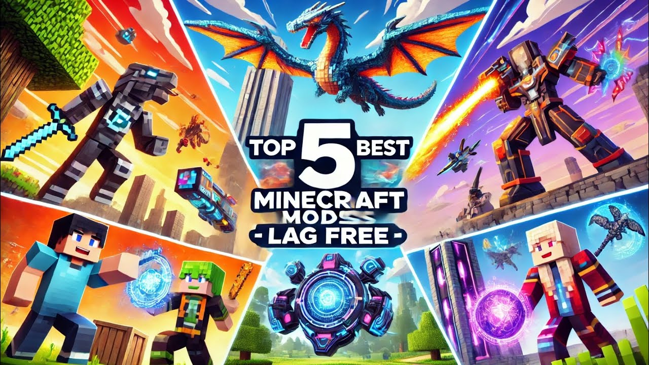 Top 5 Best Minecraft Mods 🤯 | (Lag Free) - YouTube