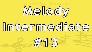 Ear Training Exercise - Melody Intermediate #13